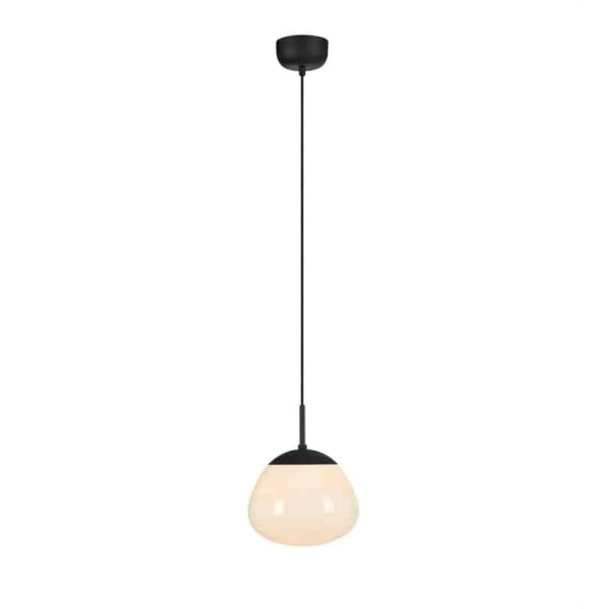 kinkiecik.pl Lampa wisząca RISE Pendant 1L Black/White 108295 Markslojd