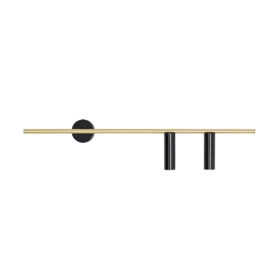 KINKIET TREVO 2 CZARNY BRASS (prawy) 1083D40_2 ALDEX - zdjęcie produktu