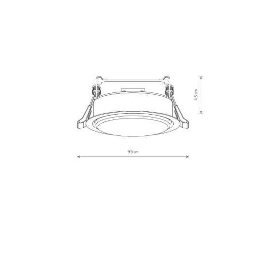Lampa punktowa podtynkowa UNO S 10840 Nowodvorski - zdjęcie dodatkowe 1