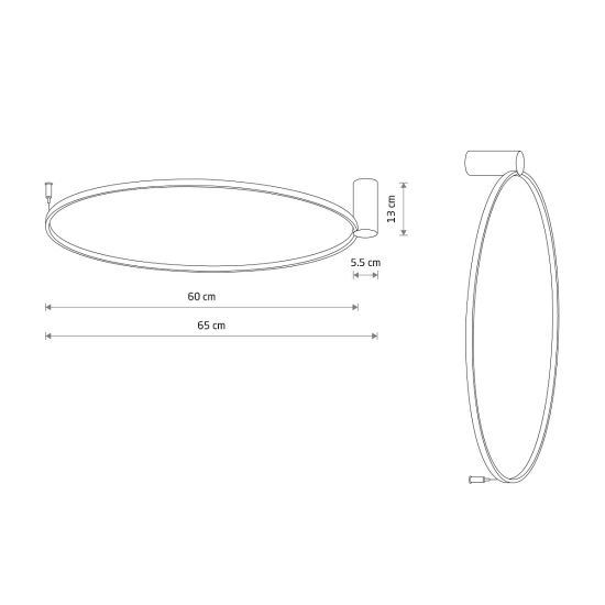 Lampa ścienno-sufitowa CIRCOLO LED M 4000K 10865 Nowodvorski - zdjęcie dodatkowe 10