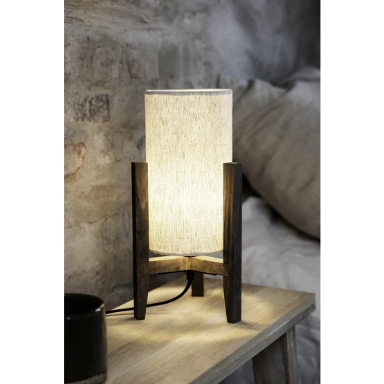 ERUCA Lampa stołowa 34cm Stained Brown/Beige 108759 Markslojd