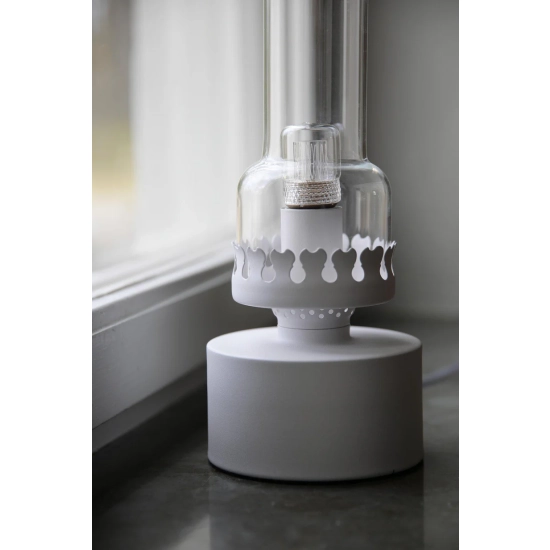 KANDELLA Lampa stołowa Sandy White/Clear 108787 Markslojd