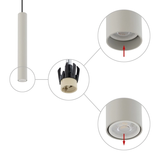 Lampa wisząca FOURTY M 10902 Nowodvorski - zdjęcie dodatkowe 4