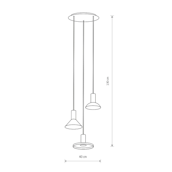 Lampa wisząca HERMANOS III BLACK 10905 Nowodvorski - zdjęcie dodatkowe 1