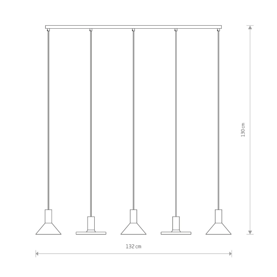 Lampa wisząca HERMANOS V 10906 Nowodvorski - zdjęcie dodatkowe 1