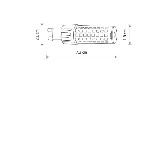 BULB LED G9 7W 4000K ANGLE 360 10933 Nowodvorski - zdjęcie dodatkowe 1