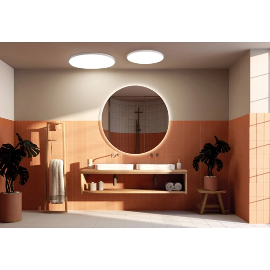 Plafon AGNES ROUND LED PRO 64W 3000K IP44 10981 Nowodvorski - zdjęcie dodatkowe 6
