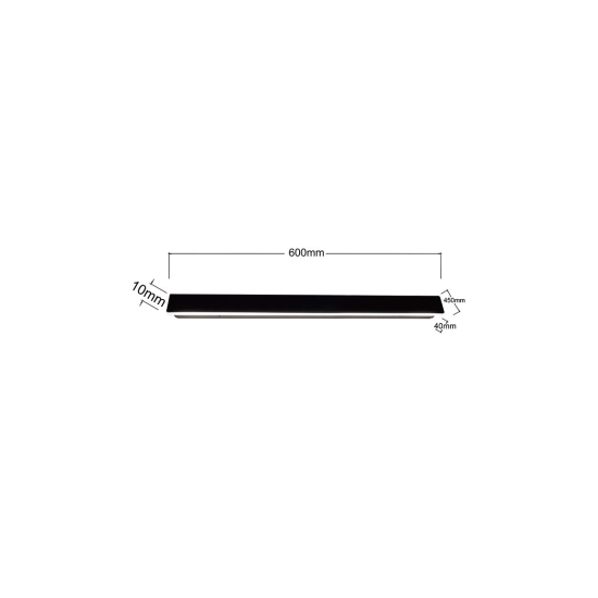 Kinkiet Bodo 60 cm czarny IP54 LED CCT LP-789/1W 60 BK Light Prestige