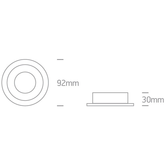 kinkiecik.pl The Dual Ring Range Aluminium 11105ABG/B ONE LIGHT