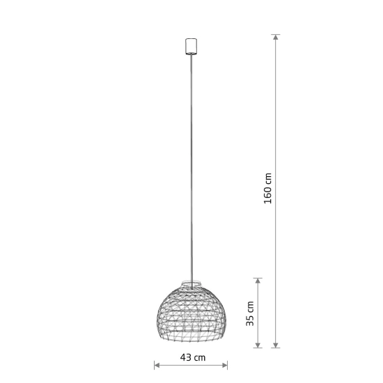 Lampa wisząca BOHO M 11151 Nowodvorski - zdjęcie dodatkowe 7