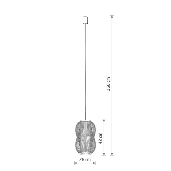 Lampa wisząca PUKET M 11161 Nowodvorski - zdjęcie dodatkowe 3