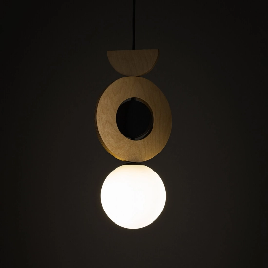 Lampa wisząca DROPS WOOD B 11174 Nowodvorski - zdjęcie dodatkowe 1