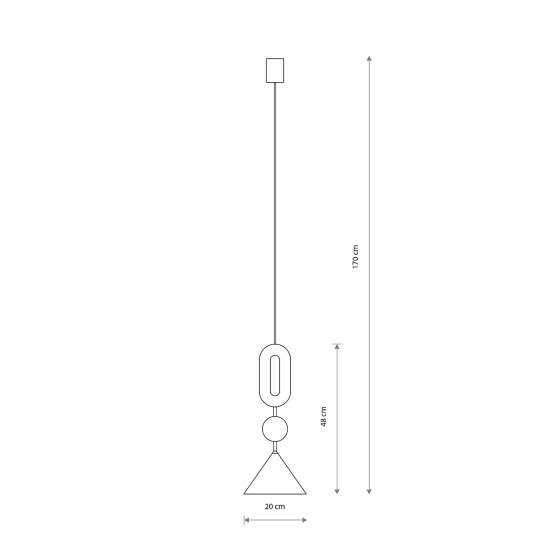 Lampa wisząca DROPS COLOR E 11192 Nowodvorski - zdjęcie dodatkowe 7