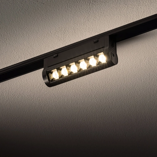 Oprawa liniowa FOCUS SWING LED 6W 3000K do 1-obwodowych szynoprzewodów niskonapięciowych UT-LVM 11310 Nowodvorski - zdjęcie dodatkowe 1