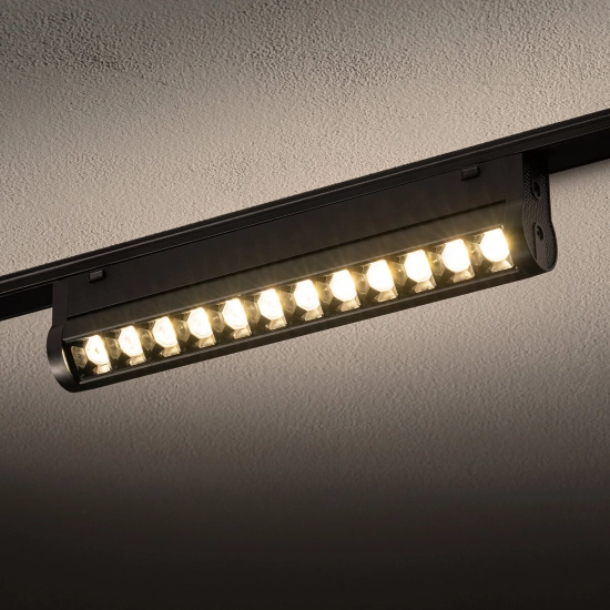 Oprawa liniowa FOCUS SWING LED 12W 3000K do 1-obwodowych szynoprzewodów niskonapięciowych UT-LVM 11311 Nowodvorski - zdjęcie dodatkowe 1