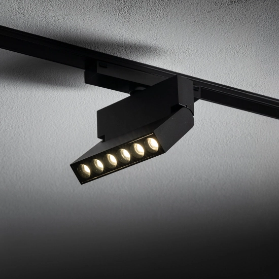 Oprawa liniowa FOCUS OUT LED 6W 4000K do 1-obwodowych szynoprzewodów niskonapięciowych UT-LVM 11337 Nowodvorski - zdjęcie dodatkowe 1