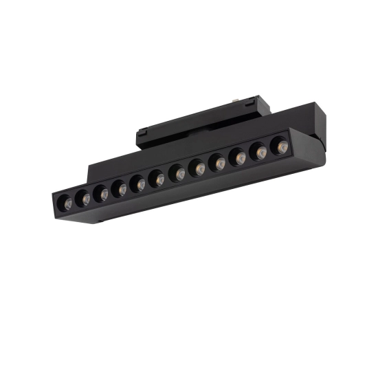 Oprawa liniowa FOCUS OUT LED 12W 4000K do 1-obwodowych szynoprzewodów niskonapięciowych UT-LVM 11338 Nowodvorski - zdjęc
