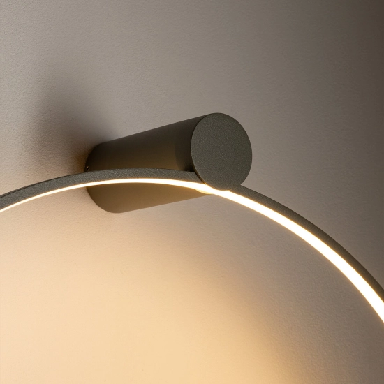 Lampa ścienno-sufitowa CIRCOLO LED M 3000K silk olive 11402 Nowodvorski - zdjęcie dodatkowe 4