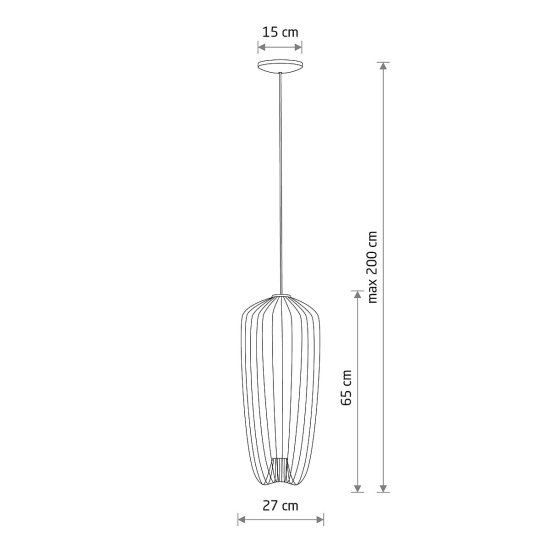 Lampa wisząca PUMPKIN S 11496 Nowodvorski - zdjęcie dodatkowe 9
