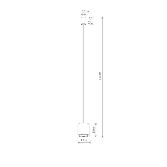Lampa wisząca POINT DUO black-gold 11511 Nowodvorski - zdjęcie dodatkowe 8