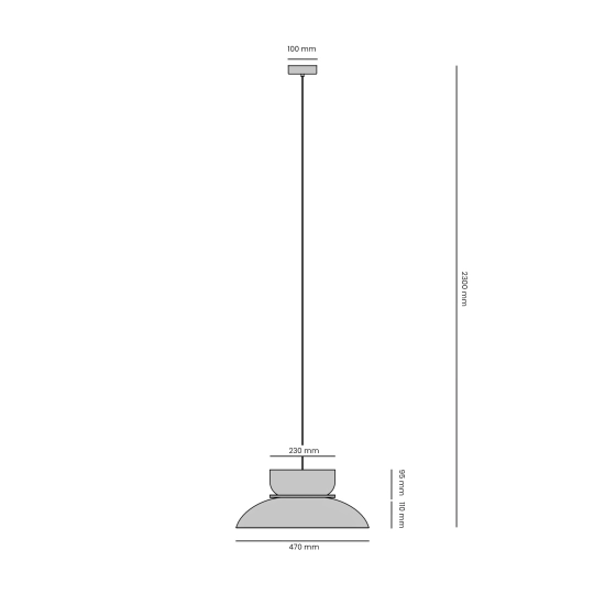 LAMPA WISZĄCA ALDO baby blue-coral 1152G29_11_J 1xE27 max15W ALDEX