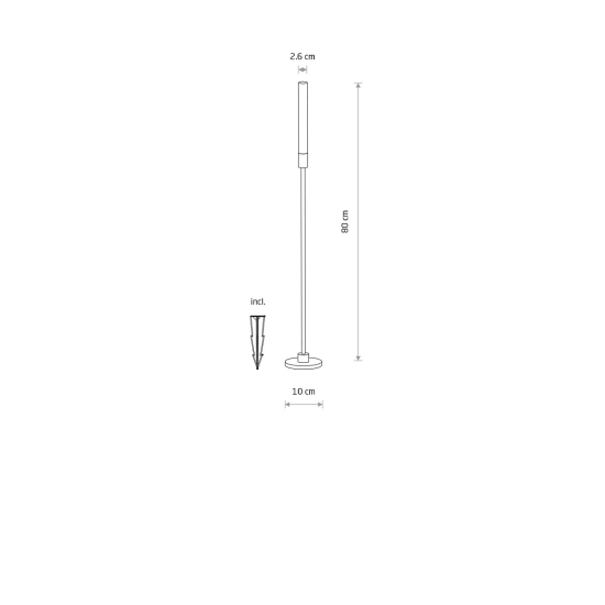 Lampa stojąca ZOLA LED S 11544 Nowodvorski - zdjęcie dodatkowe 4