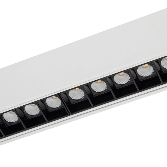 Oprawa liniowa FOCUS LED 9W 4000K do 1-obwodowych szynoprzewodów niskonapięciowych LVM 11633 Nowodvorski - zdjęcie dodatkowe 3