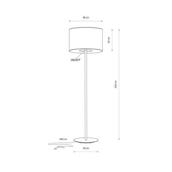 Lampa podłogowa SANTANA 11656 Nowodvorski - zdjęcie dodatkowe 7