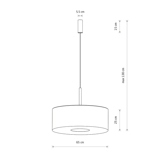 Lampa wisząca AMARELA L 11660 Nowodvorski - zdjęcie dodatkowe 7