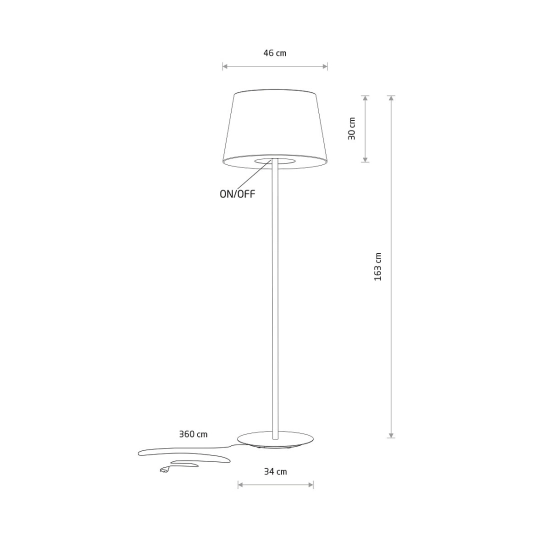 Lampa podłogowa TUTOIA 11683 Nowodvorski - zdjęcie dodatkowe 6