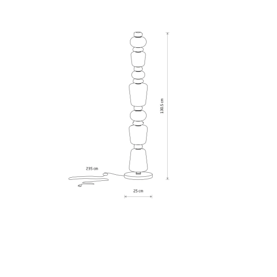 Lampa podłogowa CERAMIC LED 34W 11704 Nowodvorski - zdjęcie dodatkowe 6