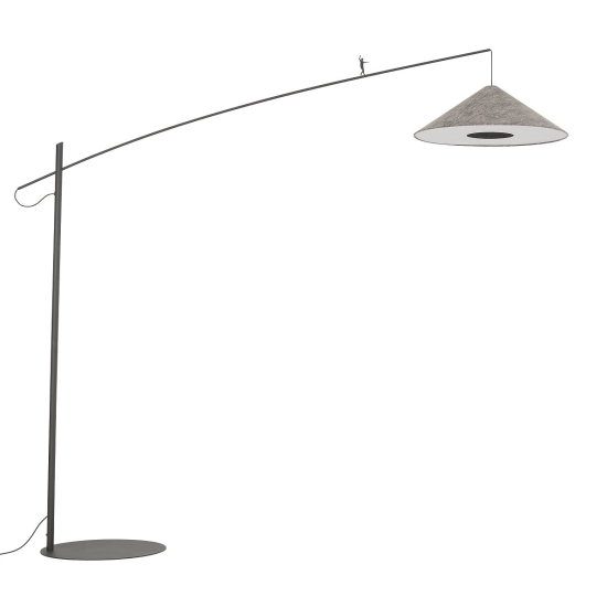 Lampa podłogowa POISE umbra gray A 11767 Nowodvorski - zdjęcie produktu