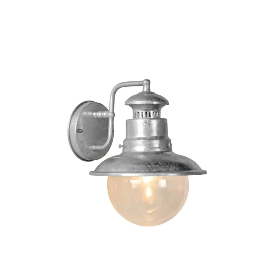 Kinkiet FIGO Ø 21,3 cm 1xE27 IP44 Zinc 11811/01/06 Lucide - zdjęcie produktu