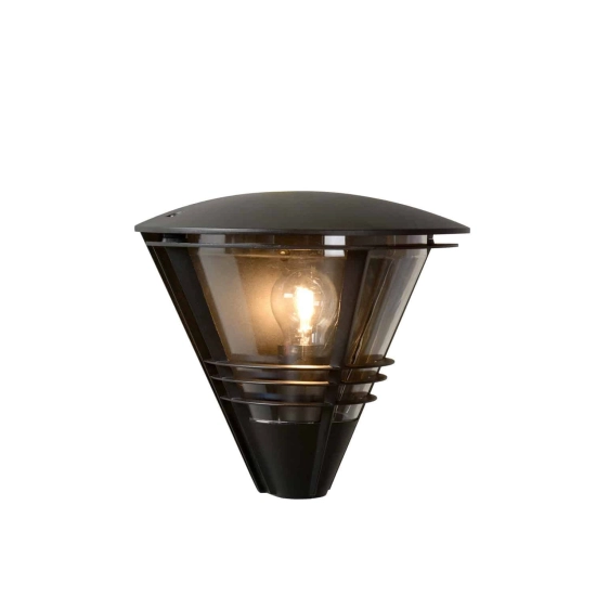 Kinkiet LIVIA 1xE27 IP44 czarny 11812/01/30 Lucide - zdjęcie produktu