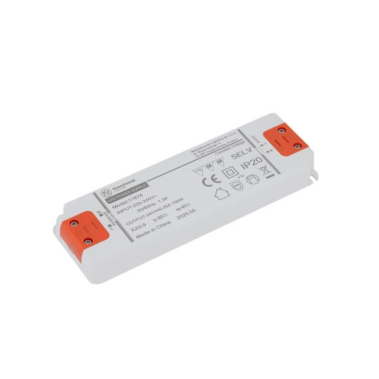 Zasilacz zewnętrzny 24V DC, 150W do 1-obwodowych szynoprzewodów niskonapięciowych LVM 11874 Nowodvorski - zdjęcie produk