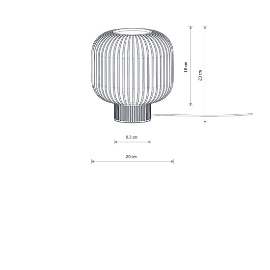 Lampa stołowa AURORA 11973 Nowodvorski - zdjęcie dodatkowe 6