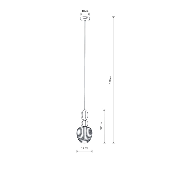 Lampa wisząca CORALS 11974 Nowodvorski - zdjęcie dodatkowe 5
