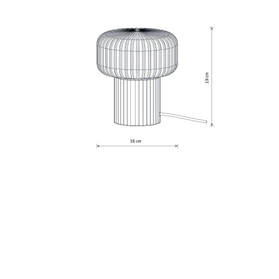 Lampa stołowa TIKA 11979 Nowodvorski - zdjęcie dodatkowe 6
