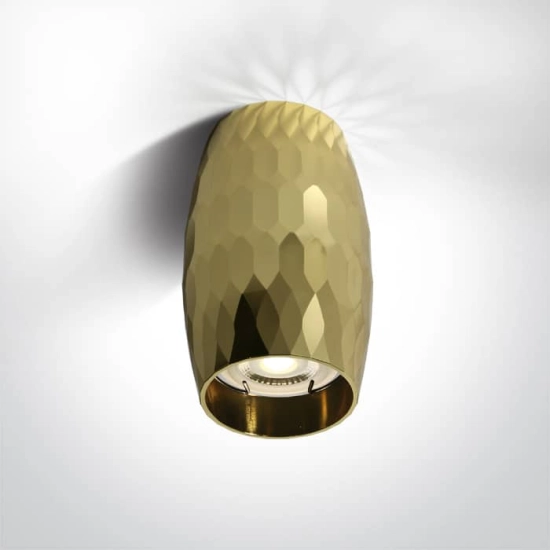 kinkiecik.pl Monolitos 12105H/BS mosiężna oprawa sufitowa z oprawką GU10 MR16 10W ONE LIGHT
