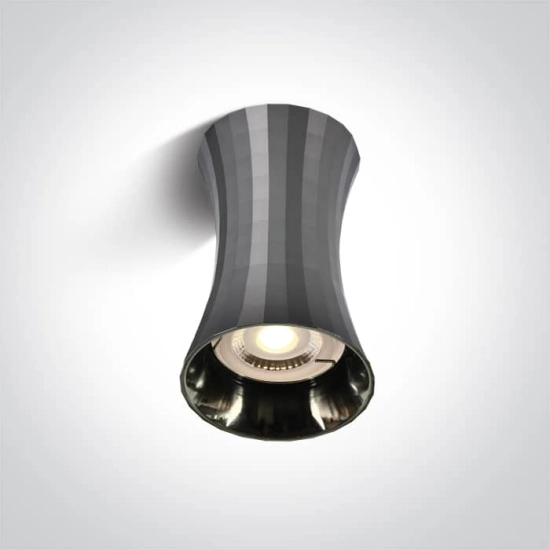 kinkiecik.pl Mardin 12105K/DC oprawa sufitowa w ciemnym chromowanym kolorze z oprawką GU10 MR16 10W 100-240V dark light