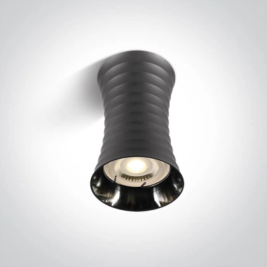 kinkiecik.pl Milas 12105L/DC ciemna chromowana oprawa sufitowa GU10 MR16 10W 100-240V ONE LIGHT