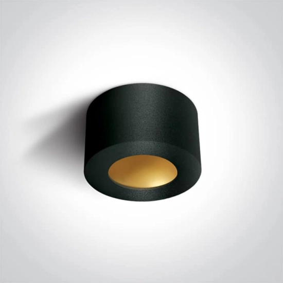 kinkiecik.pl Oltu 12108FD/B/BS czarny cylinder sufitowy LED 8W 3000K 230V dark light; w komplecie nieściemnialny zasilac