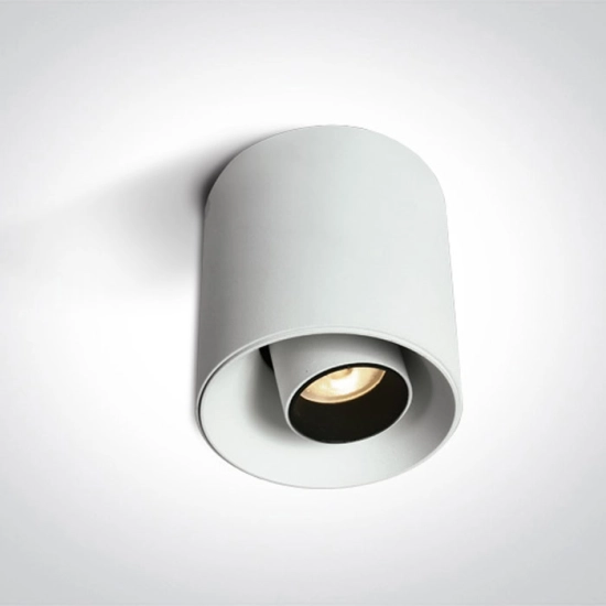 12108T/W/W WHITE 8W WW IP20 36deg ADJUSTABLE 230V DARK LIGHT One Light