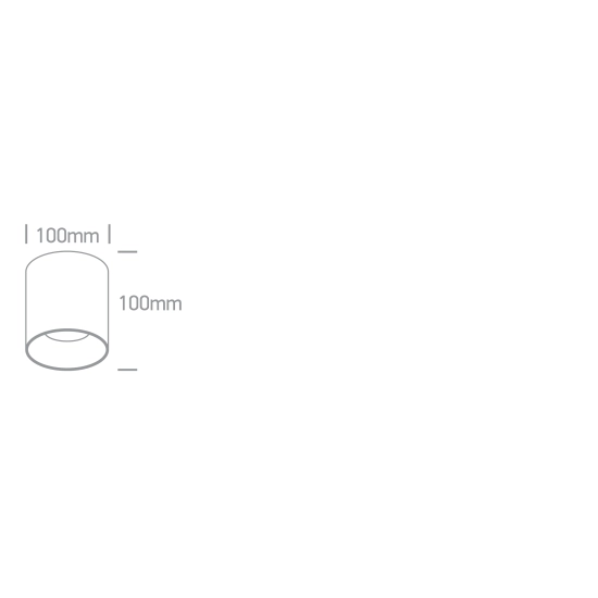 WHITE 18W WW IP20 230V 12118R/W/W ONE LIGHT