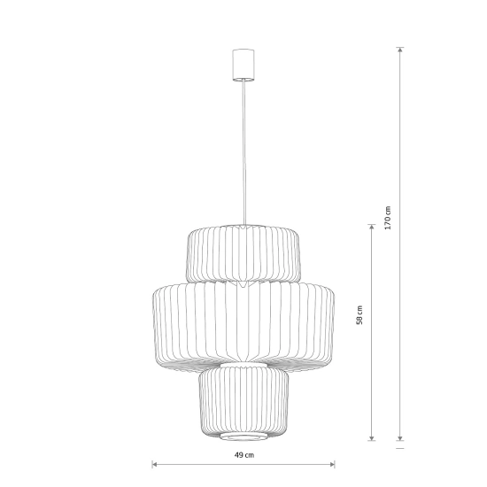 Lampa wisząca NOME A 12249 Nowodvorski - zdjęcie dodatkowe 2