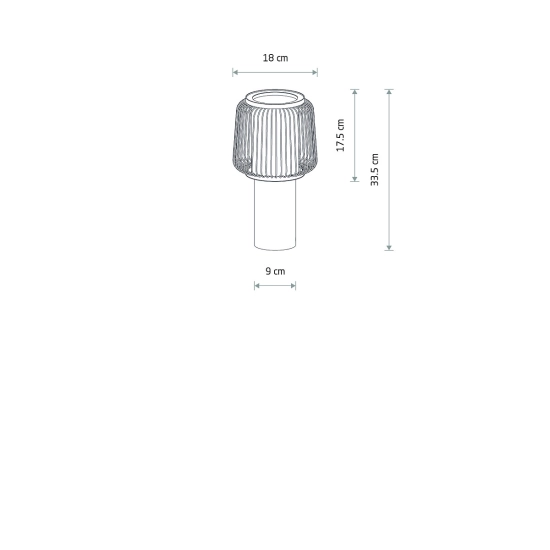 Lampa stołowa NOME 12253 Nowodvorski - zdjęcie dodatkowe 6