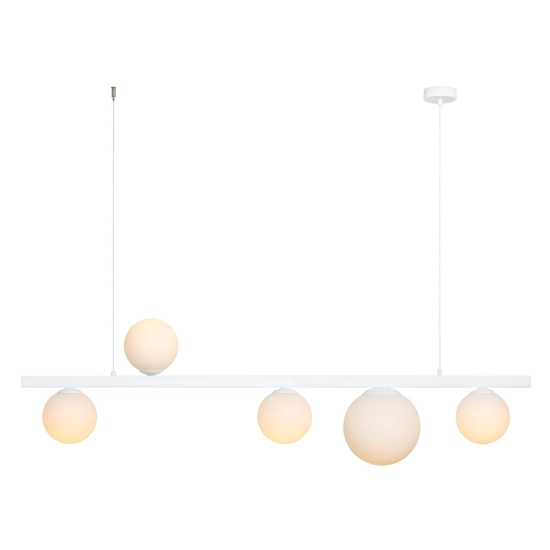 LAMPA WISZĄCA GARDA 5 BIAŁY 1099F Aldex - zdjęcie produktu