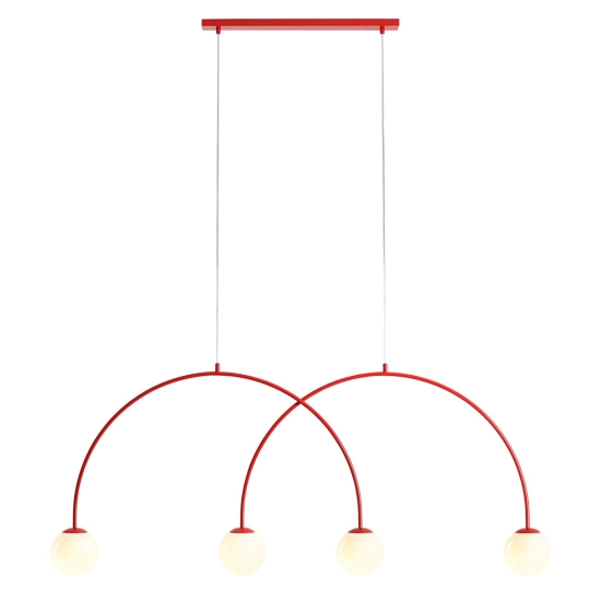 LAMPA WISZĄCA UNA 4 RED CHILLI L 1116L19_L Aldex - zdjęcie dodatkowe 2
