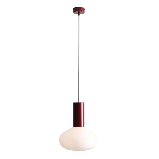 LAMPA WISZĄCA FLO RUBY M (opal glass) 7000G27_M Aldex - zdjęcie produktu