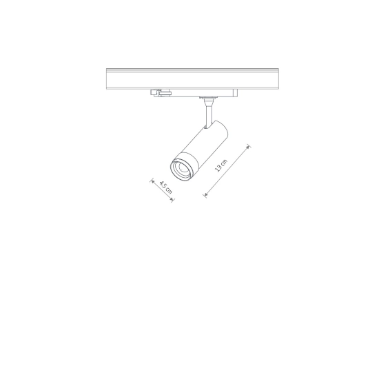 CTLS SPOT ZOOM LED 10W 4000K 12315 Nowodvorski - zdjęcie dodatkowe 2